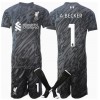 Liverpool Alisson Becker #1 Torwart Heimtrikot 2024-25 Kurzarm (+ kurze hosen)